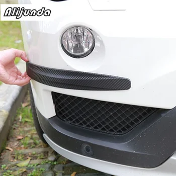 

2 pcs car front cover bumper scratch corner guard decoration for Citroen Peugeot 206 207 208 301 307 308 407 2008 3008 4008