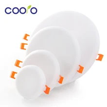 Круглый светодиодный светильник 10 Вт 18 Вт 24 Вт 36 Вт светодиодный потолочная поверхность потолочный светильник ac220в без края потолочный светильник для украшения дома освещение