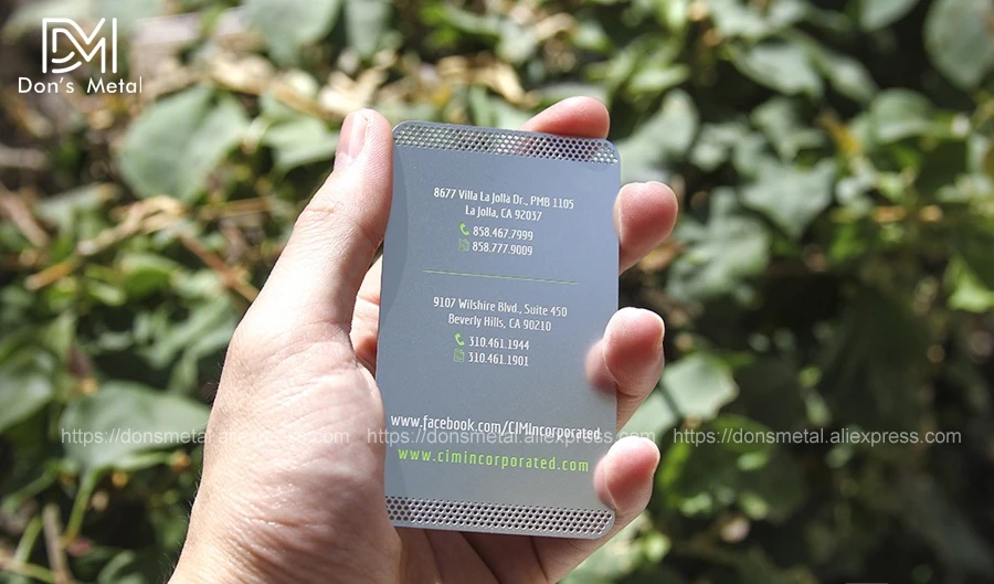 Металлическая визитная карточка из нержавеющей стали на заказ металлическая членская Карта Дизайн Металлическая визитная карточка на заказ