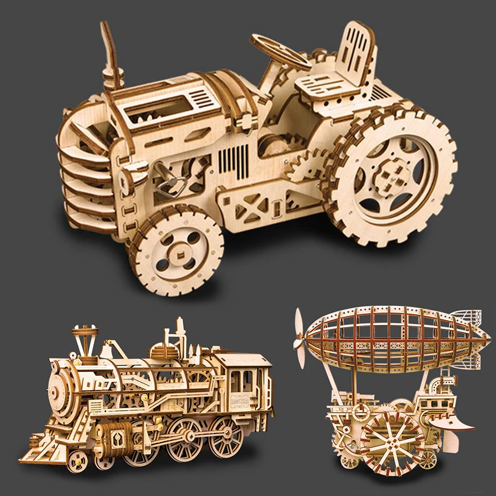 Детские 3D деревянные игрушки развивающая игрушка головоломка для автомобиля