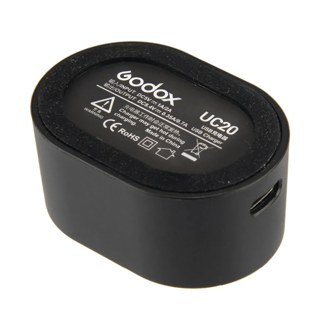 Godox USB Батарея Зарядное устройство UC20 для Godox Flash V350S Батарея VB20