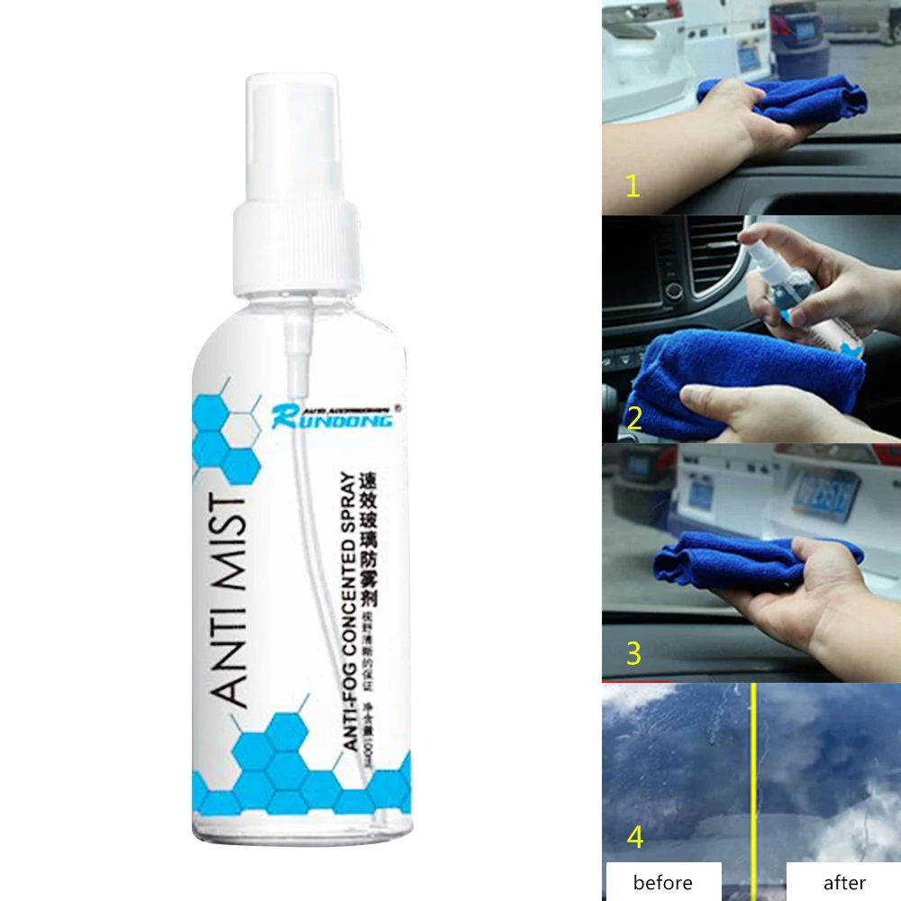 Mighty glass Cleaner Defogging Agent Cleaner Авто гидрофобное покрытие Flim Care Анти-туман агент все окна очки стекло es 3