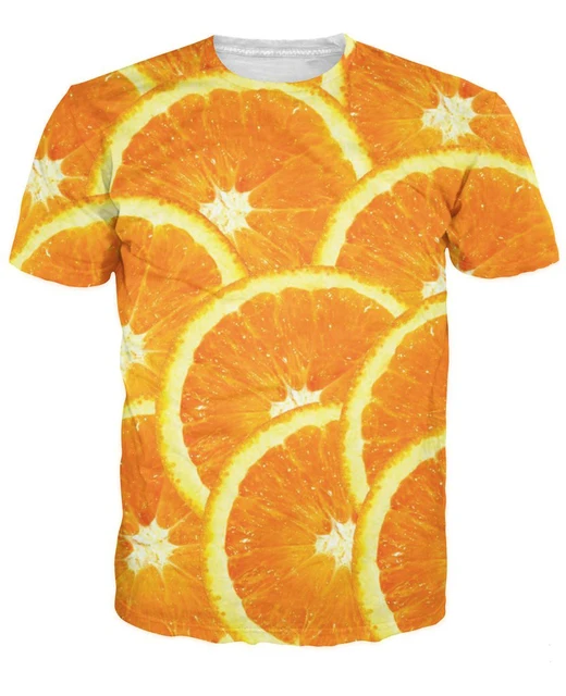 Oranges T Shirt 3d citrusy fruit unisex print summer t shirt women men