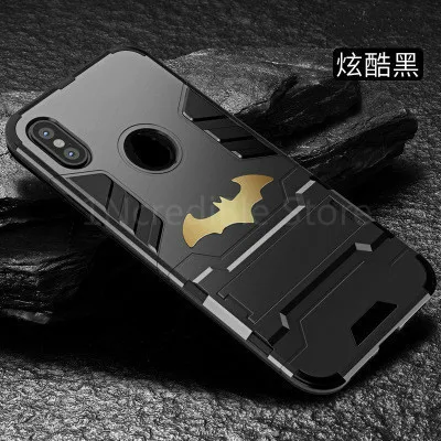 

Batman Case Luxury Support Case For IPhone 7 Case Coque Matt Hard Phone Back Cover For IPhone 5 6 6S 7 8 Plus X Case Capa Fundas