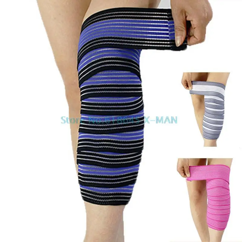 2Pcs/lot 120cm Length Elastic Bandage Elastic Spor...