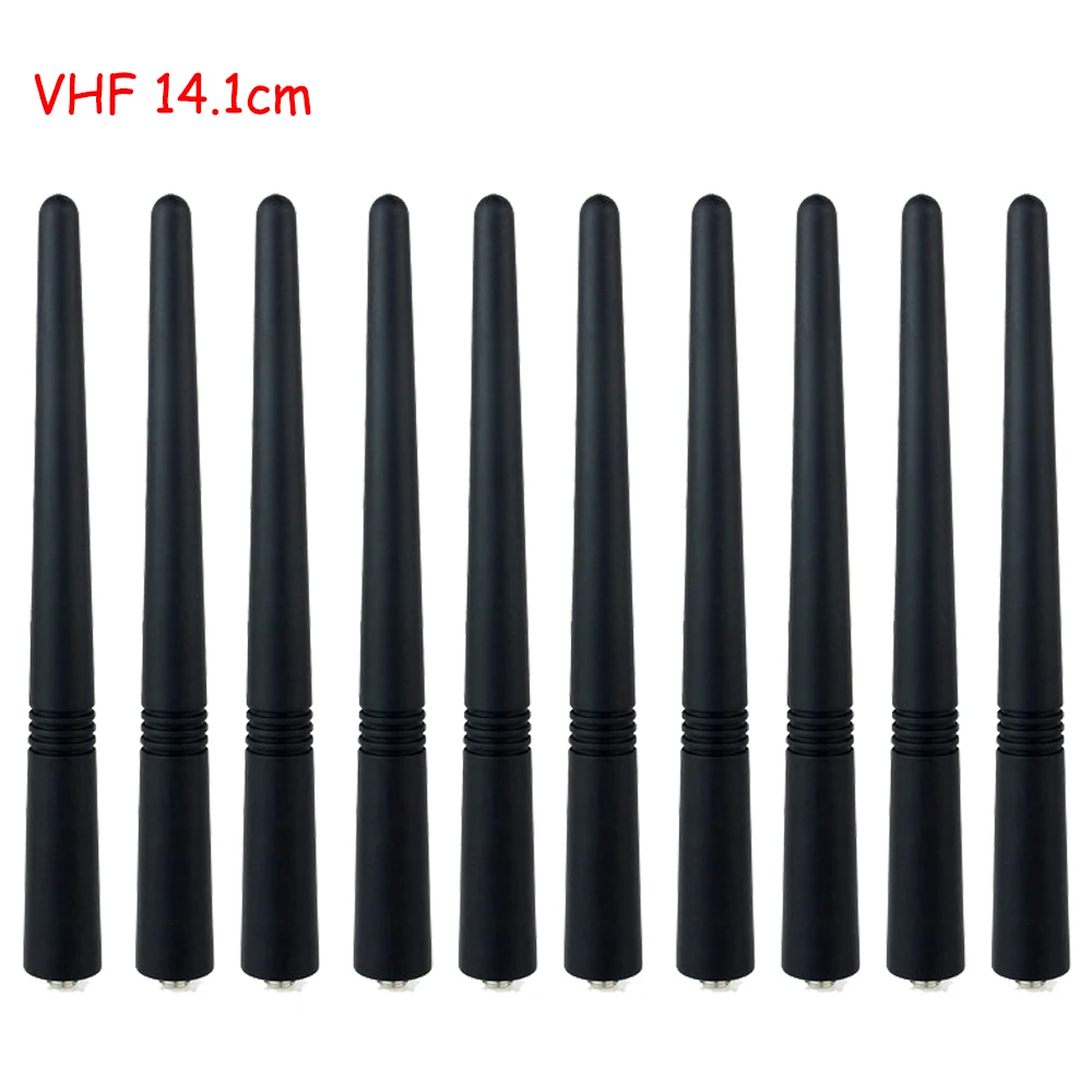 10pcs walkie talkie VHF 136-174MHz Antenna for Motorola GP68 GP88 EP350 EP450 GP340 GP380 GP300 GP328 GP338 Two way Radio walkie talkie uhf 400 470mhz antenna for motorola ep450 gp88s gp328 gp338 plus gp2000 gp3688 gp140 ep350 gp340 gp380 antenna