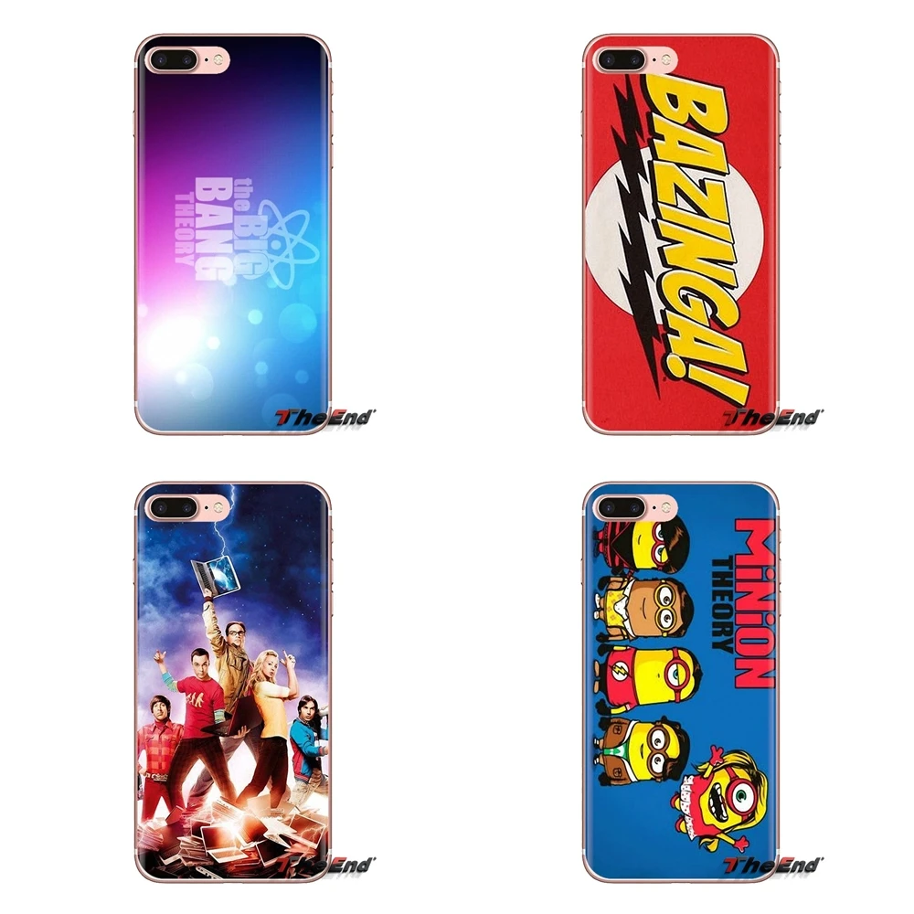 The Big Bang Theory BAZINGA Silicone Phone Housing For LG Spirit Motorola Moto X4 E4 E5 G5 G5S G6 Z Z2 Z3 G2 G3 C Play Plus Mini |