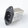 IEC 320 C14 Male Socket Panel Mount Power Line power EMI filter 10A 125/250V BETTER THAN YUNPEN YB10A1 Connector ► Photo 2/6