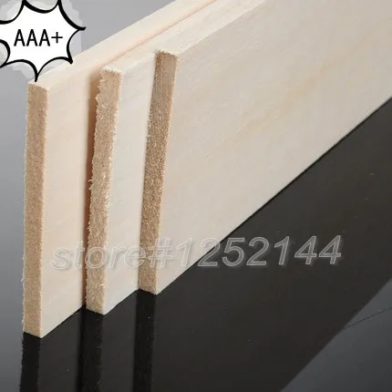 

10pcs/lot AAA+ Balsa Wood Sheet Ply 500mmX100mmX1.5mm Super Quality For Airplane/Boat Model DIY Free Shipping