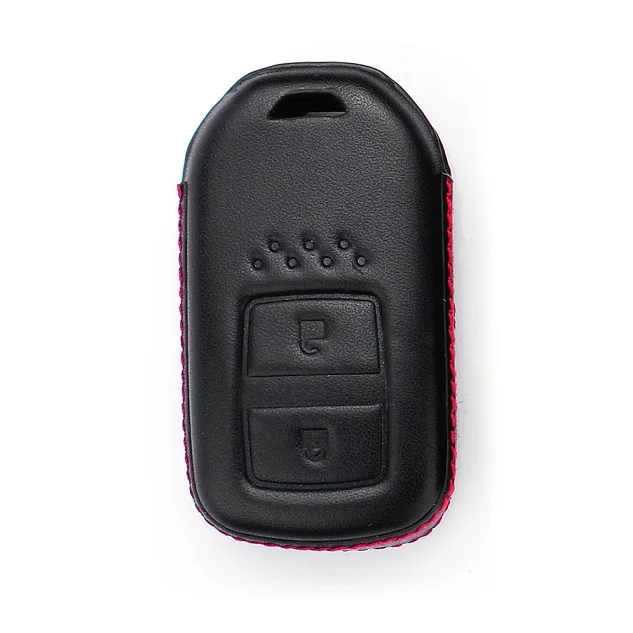 Чехол для ключей автомобиля на 2, 3, 4 кнопки для Honda Accord 9 Crider City HRV CRV Vezel Spirior Odyssey Civic Fit Jade - Название цвета: 2 Button