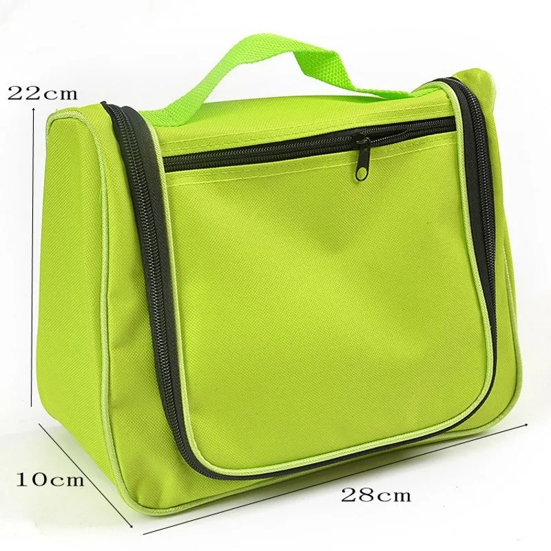 Hhyukimi للماء النايلون الرجال شنقا حقيبة ماكياج السفر washbag المحمولة التجميل الضرورات الزينة المنظم حقيبة المرأة الكبيرة