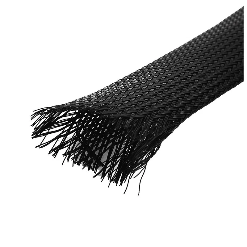 5 м длина 30 мм Диаметр нейлоновый тканевый шланг плетеный шланг защита кабеля эластичный