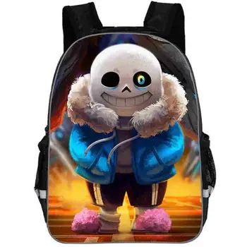 

Undertale Backpack Animal Anime FNAF Freddy UT Sans Casual School Bags Toddlers Boys Girls Teenager Mochila Gift Bolsa
