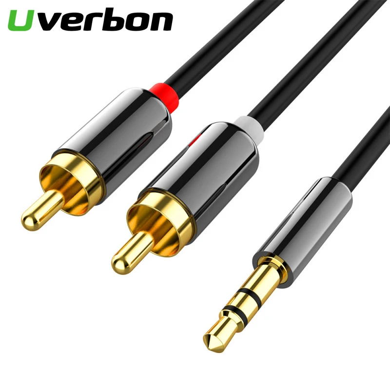 3.5 Double RCA Cable 2RCA to 3.5mm Jack audio cable 3.5mm Jack Rca Aux cable For phone Edifer Home Theater DVD 2RCA audio cable 3.5 Double RCA Cable 2RCA to 3.5mm Jack audio cable 3.5mm Jack Rca Aux cable For phone Edifer Home Theater DVD 2RCA audio cable