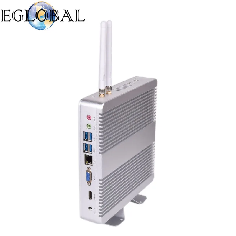 Процессор EGlobal fanless Nuc Core i5 7200U i3 7100U DDR3L памяти Barebone мини ПК Linux Windows10 Minipc настольный мини ПК компьютер