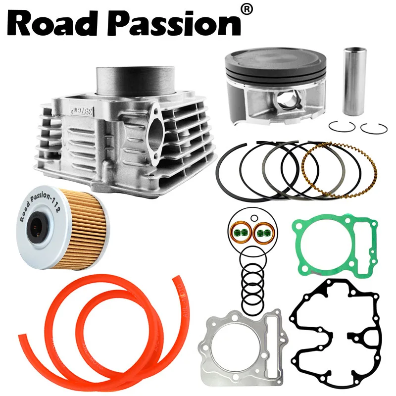 Цилиндр двигателя для мотоцикла Road Passion + поршень кольца 85 мм (диаметр цилиндра)