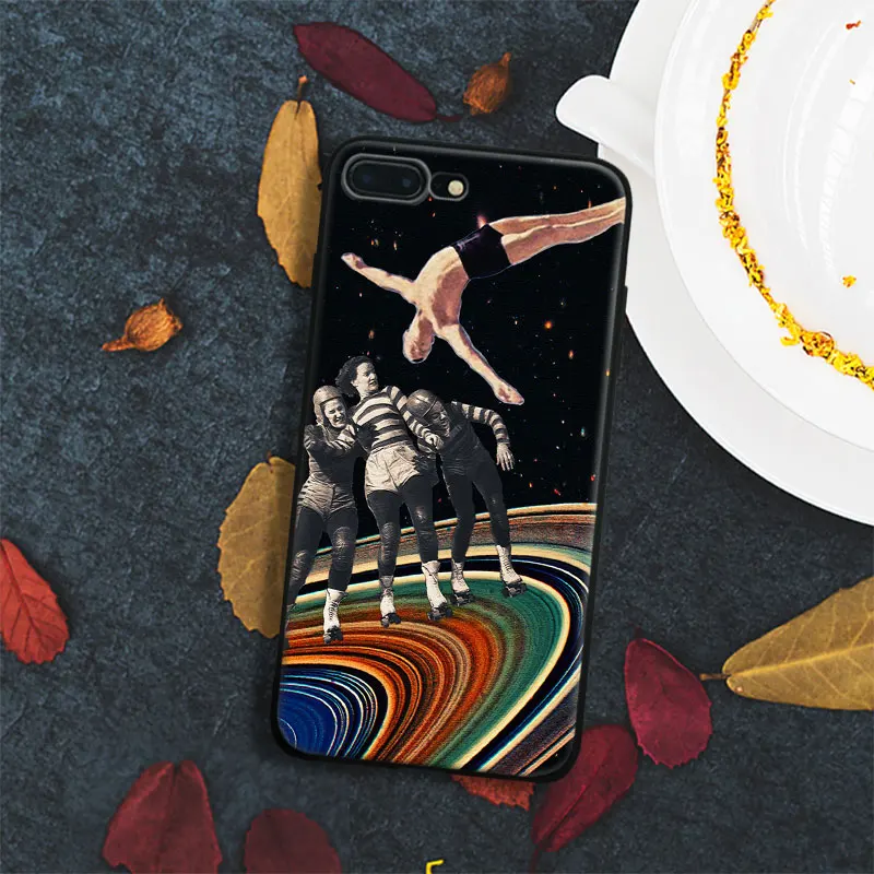 

Universe Milky Way Trippy Art Artworks Tpu Soft Silicone Phone Case Cover Shell For Apple IPhone 5 5s SE 6 6s 7 8 Plus X 10