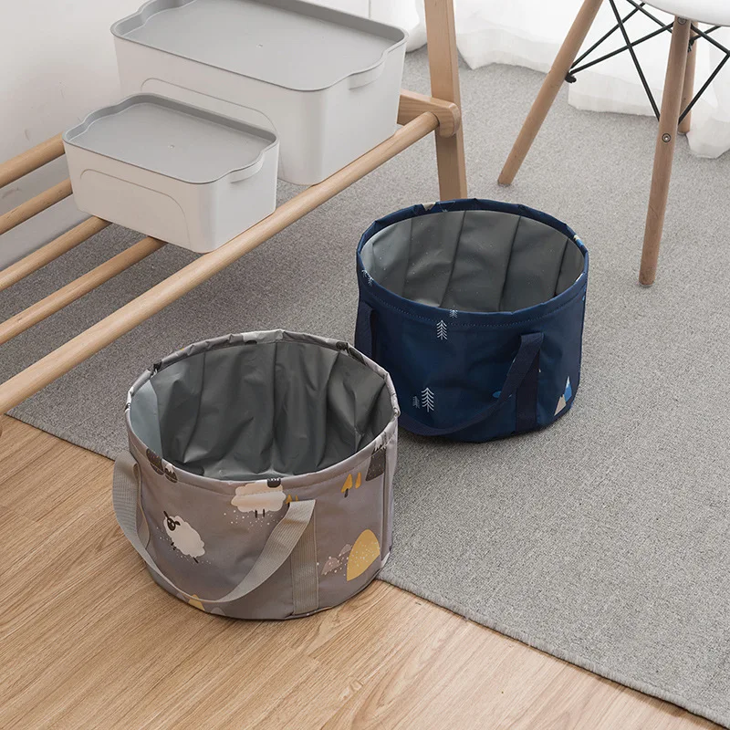 10L/12L/15L/18L plegable portátil cubos a prueba de fugas PVEA de viaje al aire libre bolsa de lavado de almacenamiento plegable cubo hogar los artículos H1205 10L/12L/15L/18L plegable portátil cubos a prueba de fugas PVEA de viaje al aire libre bolsa de lavado de almacenamiento plegable cubo hogar los artículos H1205