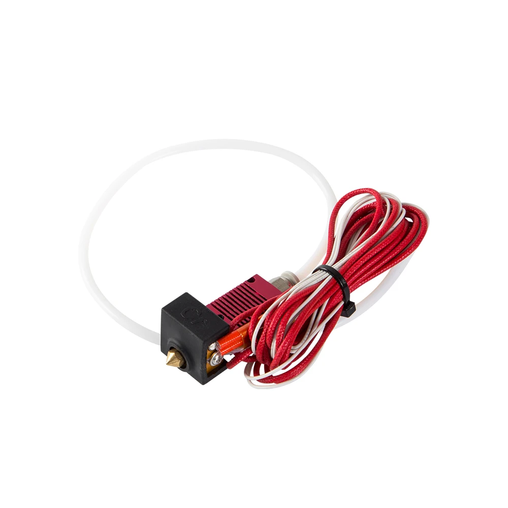 

MK8 Assembled Extruder Hot End Kit with Aluminum Heating Block 0.4mm Nozzle for Ender-3/Ender-3s/Ender-3 pro 3D printer