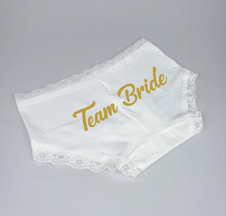 team bride white