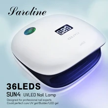 Sarolineh сушильный УФ светодиодный светильник для дизайна ногтей косметические средства для ногтей Сушилка для ногтей машина для отверждения ногтей инструменты УФ светодиодный светильник для ногтей 48 Вт