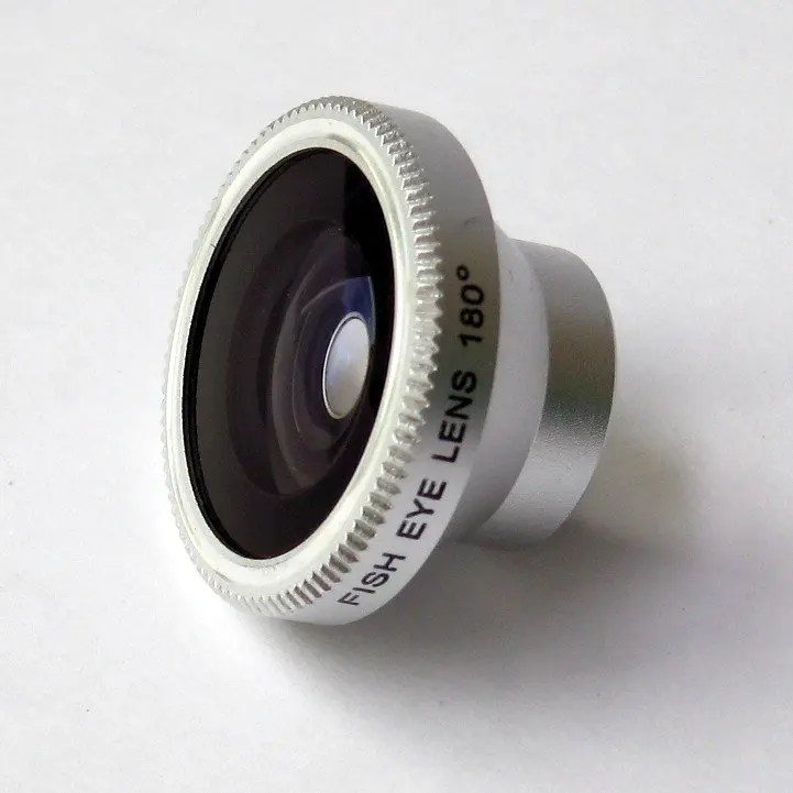 13mm Detachable 180 Degree Wide Angle Fish Eye Lens for