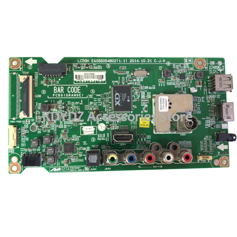 

free shipping Good test for 49LF5400-CA motherboard EAX66064802(1.1) NC490EUN