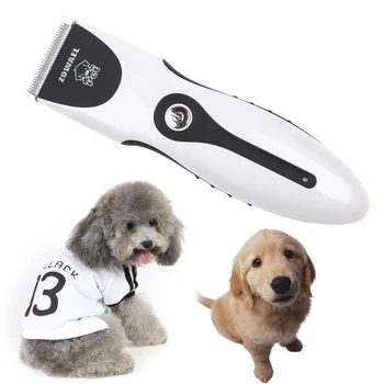 

Rechargeable Cat Dog Hair Trimmer Electrical Pet Hair Clipper Remover Cutter Dog Grooming Pet Product Haircut Machine