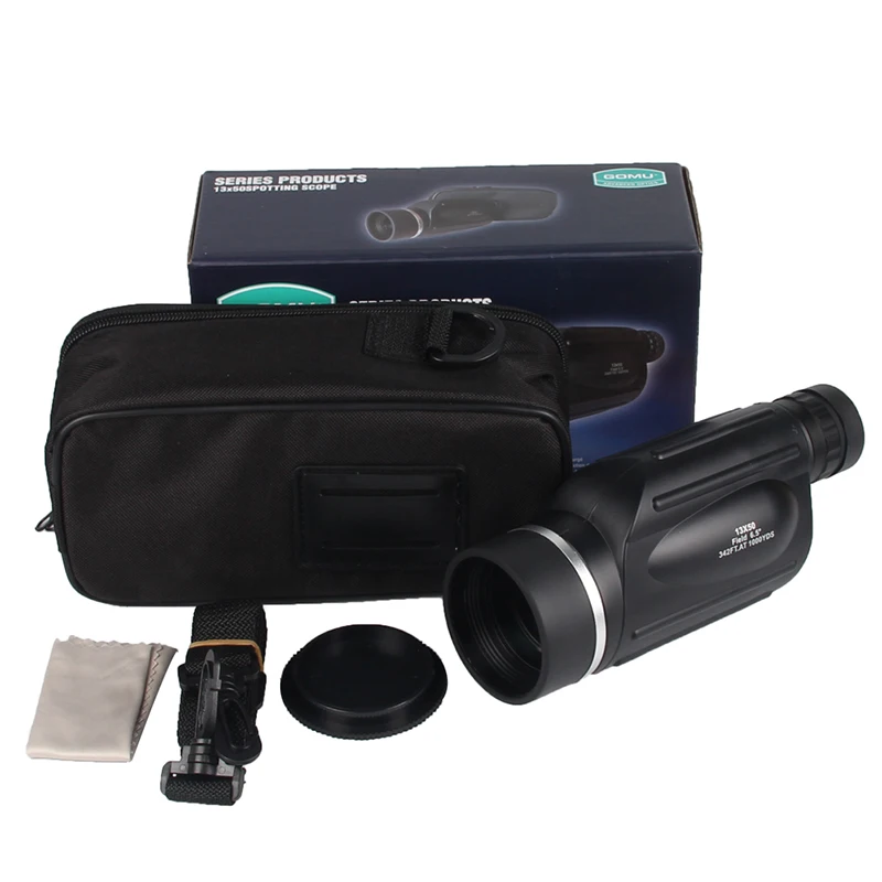 GOMU 13X50 Monocular waterproof Rangefinder Spotting Scope Telescope 114m1000m View for Outdoor Hunting RL36-0002 (8)