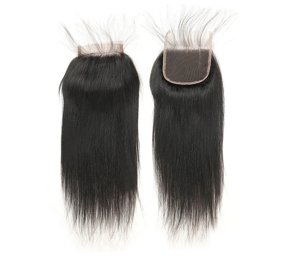 Hair Villa Peruvian Straight Human Hair 3 Bundles Hair Weave With Closure Straight Hair Bundles With Closure Remy Hair Weave (15)