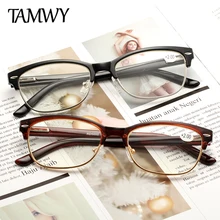 TAMWY ультра светильник, очки для чтения, TR90 рамки пресбиопии 1,0 1,5 2,0 2,5 3,0 3,5 4,0 диоптрий линзы 5000