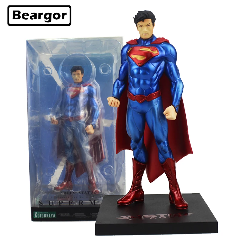 

Free Shipping 8inch DC Hero Superman Super Man New 52 Edition Boxed 20cm PVC Anime Action Figure Collection Model Doll Toys Gift