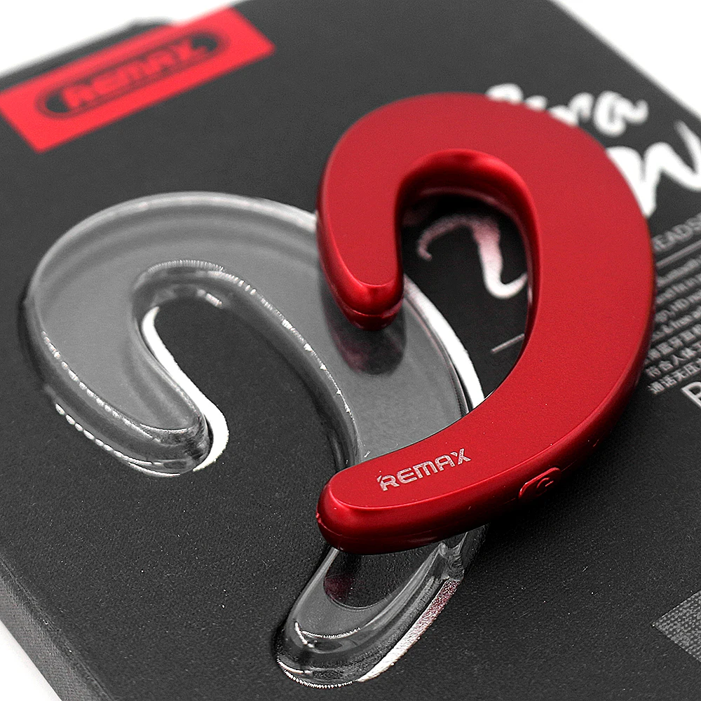 

Remax Wireless Bluetooth Earphone HD Stereo Sports Hook Painless Headset for Samsung Galaxy S10 S9 S8 S7 S6 Plus Note 7 A7 2018