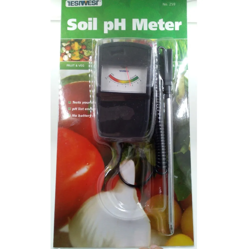 Portable Pointer-type soil PH meter Soil quality tester Portable pH meter PH tester PH monitor