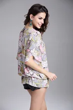Casual Fashion Women Dress Brand Quality Summer Style Print Chiffon Vestidos De Festa Tropical Summer Dress Femininas