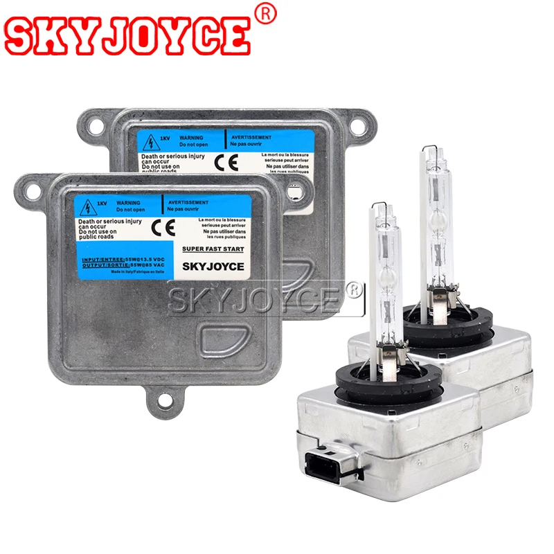 

SKYJOYCE Original 55W Car Headlight Xenon D1S HID Xenon Kit D1S HID Ballast A71177E00DG 4300K 5000K 6000K 55W D1S D1R Xenon Bulb