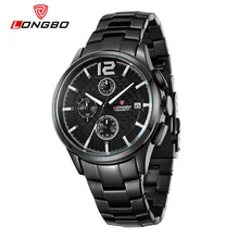 LONGBO Luxury Brand Men Waterproof Army Quartz Watch 2016 New Casual Cakendar Stainless Steel Wristwatch Relogio