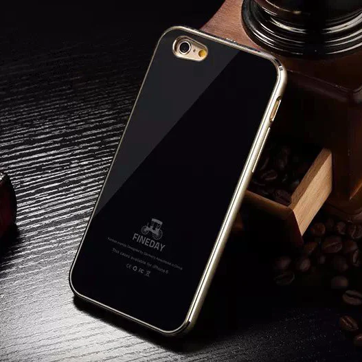 Оригинальный чехол для телефона iPhone 6s 6 Алюминиевый металлический бампер и