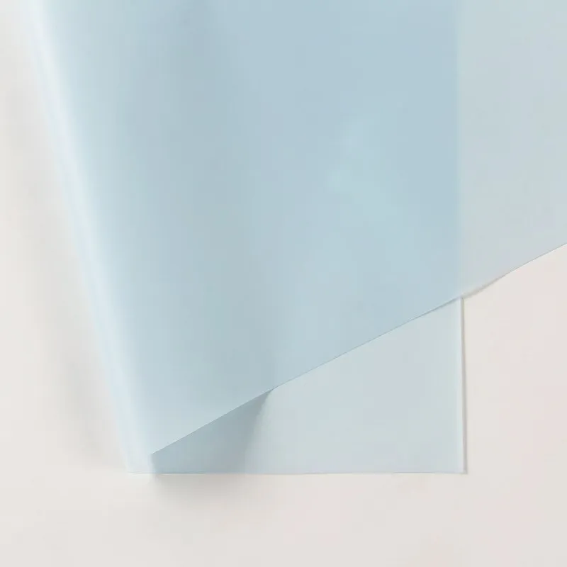 Blue 2 шт./упак. цветок подарочная упаковка цветная полупрозрачная бумага ручной работы DIY скрапбук декоративные поделки бумага подарок на день рождения оберточная бумага - Цвет: Blue