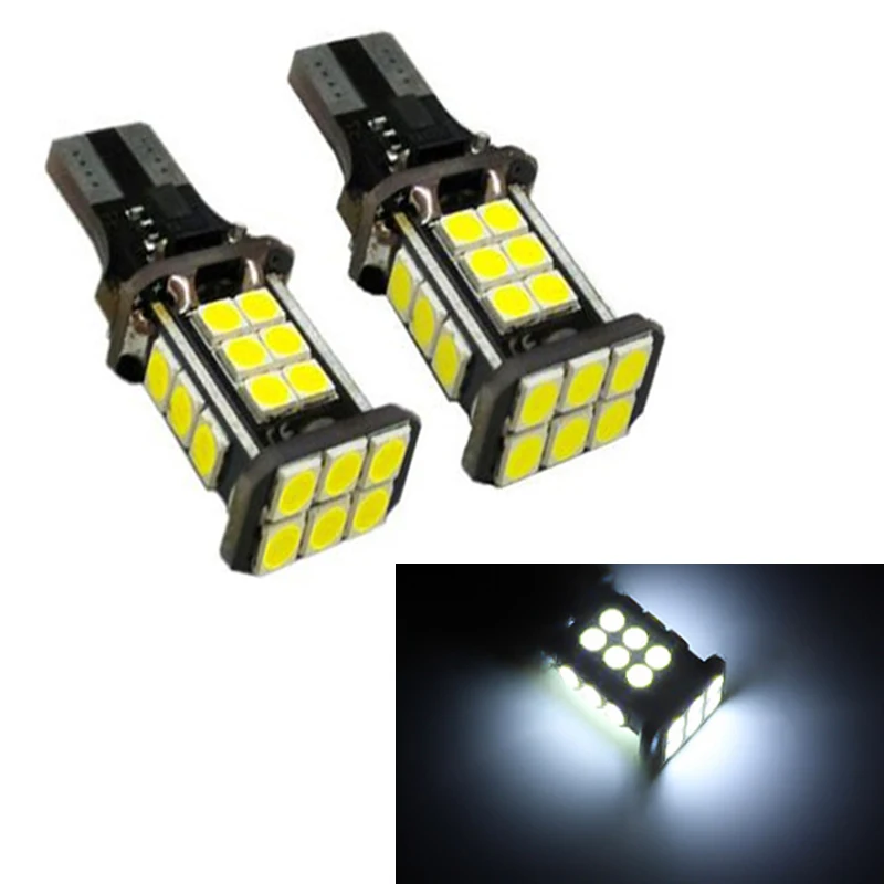 

T15 W16W 5W 921 912 Super Bright 3030 24 SMD LED CANBUS NO OBC ERROR Car Backup Reserve Lights Bulb Tail Lamp White Wh
