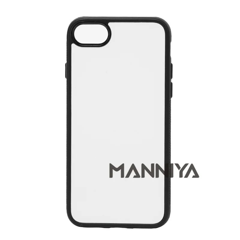 imágenes para MANNIYA 2D Sublimación Blanco caucho de TPU + PC para el iphone 7 con Inserciones de Aluminio y cinta Envío Libre! 20 unids/lote imágenes para MANNIYA 2D Sublimación Blanco caucho de TPU + PC para el iphone 7 con Inserciones de Aluminio y cinta Envío Libre! 20 unids/lote