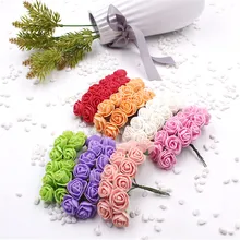 144pcs/lot new Foam PE Rose Artificial Flower For Wedding Home Party Decoration Mariage DIY Scrapbook Rosa Garland Craft Flower 144pcs/lot new Foam PE Rose Artificial Flower For Wedding Home Party Decoration Mariage DIY Scrapbook Rosa Garland Craft Flower