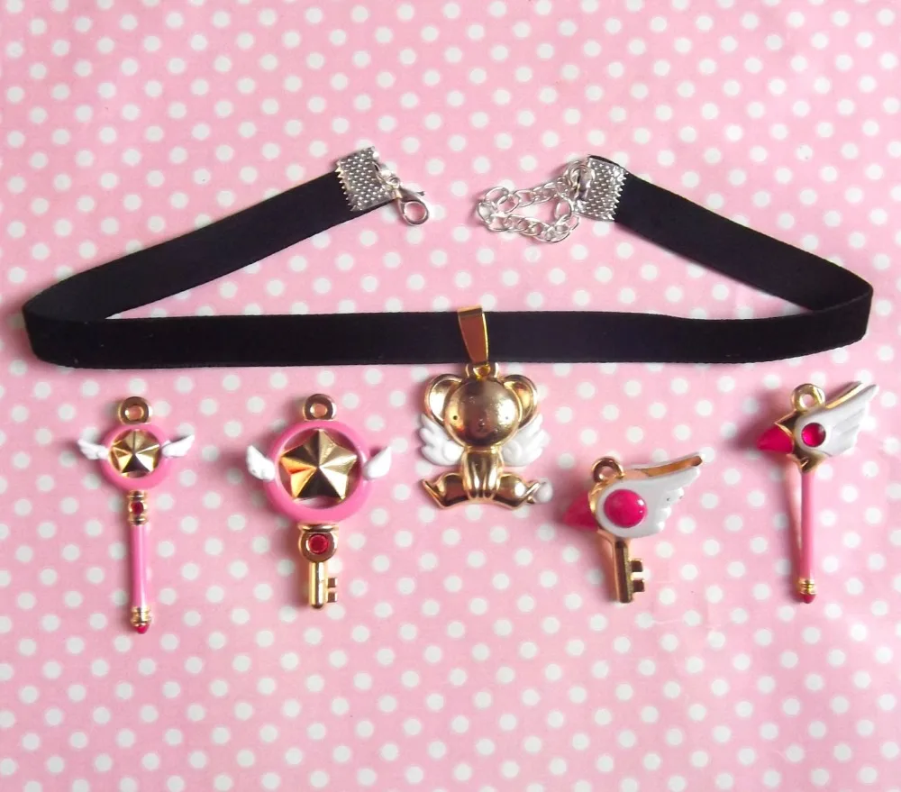 Cardcaptor sakura charme black velvet choker