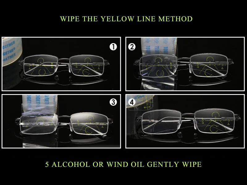 Интеллектуальные многофокальные автоматические изменения фокусного расстояния многофункциональные прогрессивные очки для чтения Регулируемые lesebrille AB927