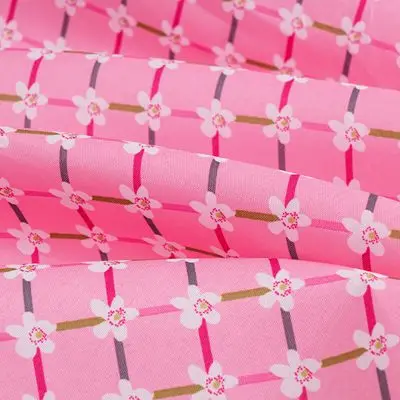 Дешевые печатные ткани плед скатерть ткань полиэстер ткань для шитья стола или сумки T7871 - Цвет: 3