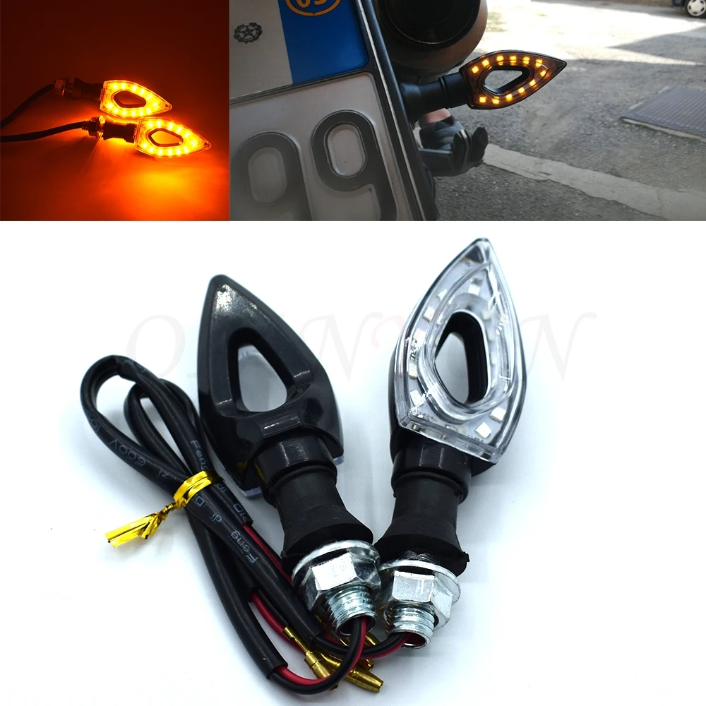 

Universal 12V 12 LED Motorcycle Turn Signal Indicator Flash Amber Bulb For Honda CBR300R CBR250R CBR500R CB500F/X GROM