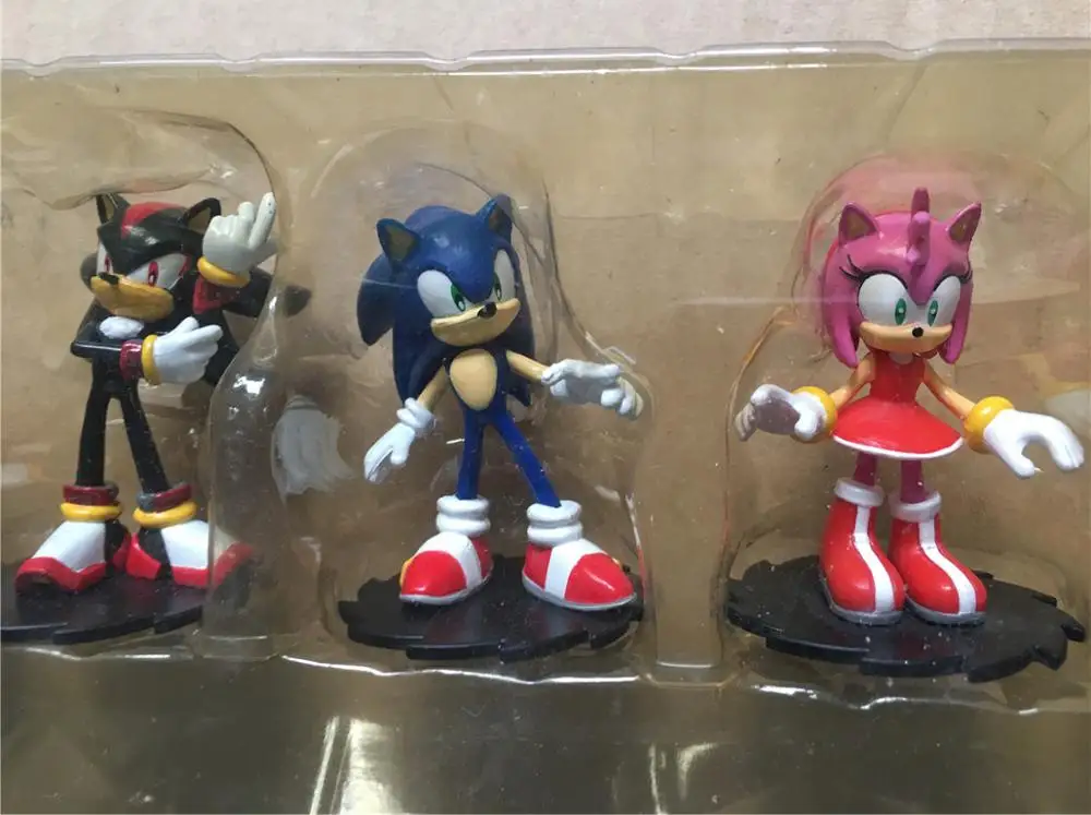 Sonic the Hedgehog Sonic mini figure /"Modern Collector/'s Set/" 6 pcs.