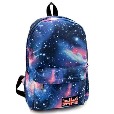 

New 2017 Casual Women Starry Sky Canvas Backpack Teenage Girls Ladies Student School Travel bags school backpacks feminina jx011