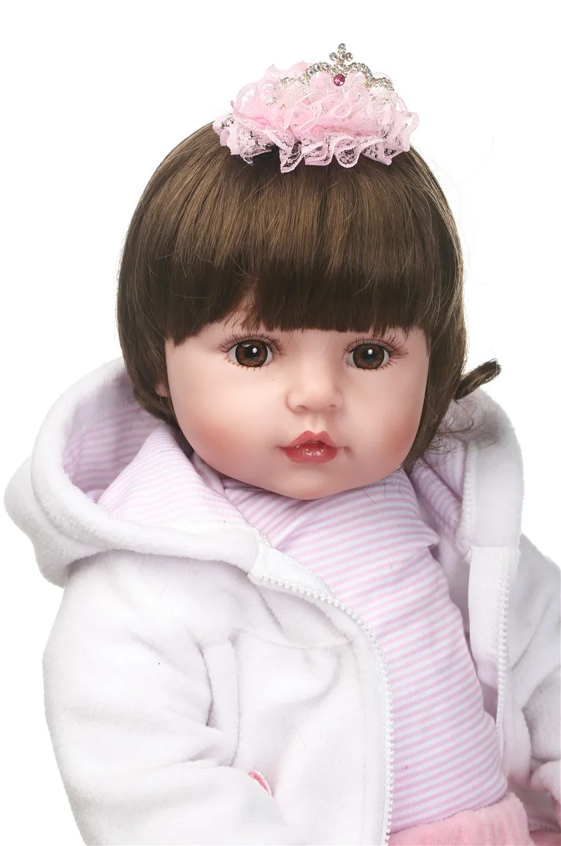 55 см силиконовые игрушки Reborn Baby Doll моделирование виниловые куклы принцессы подарок на день рождения для девочек игрушка для сна коллекция