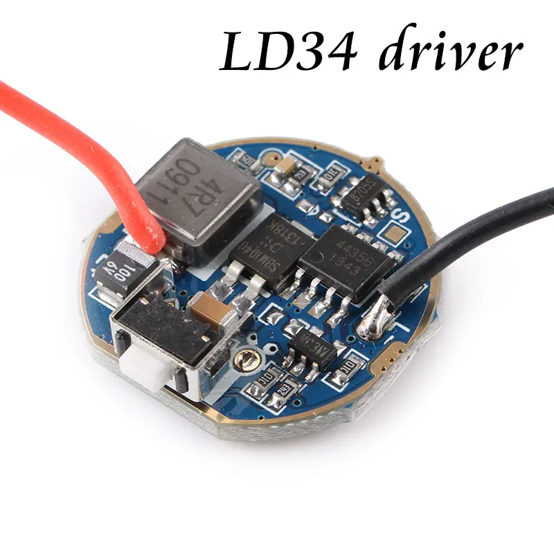 

Flashlight driver Flashlight circuit board LD34 driver